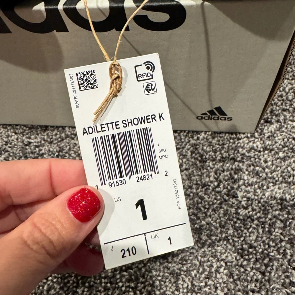 Adidas Adilette Shower Sandals- Kids